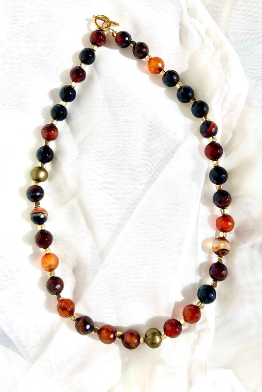 29. Collar Rope cuentas cristal